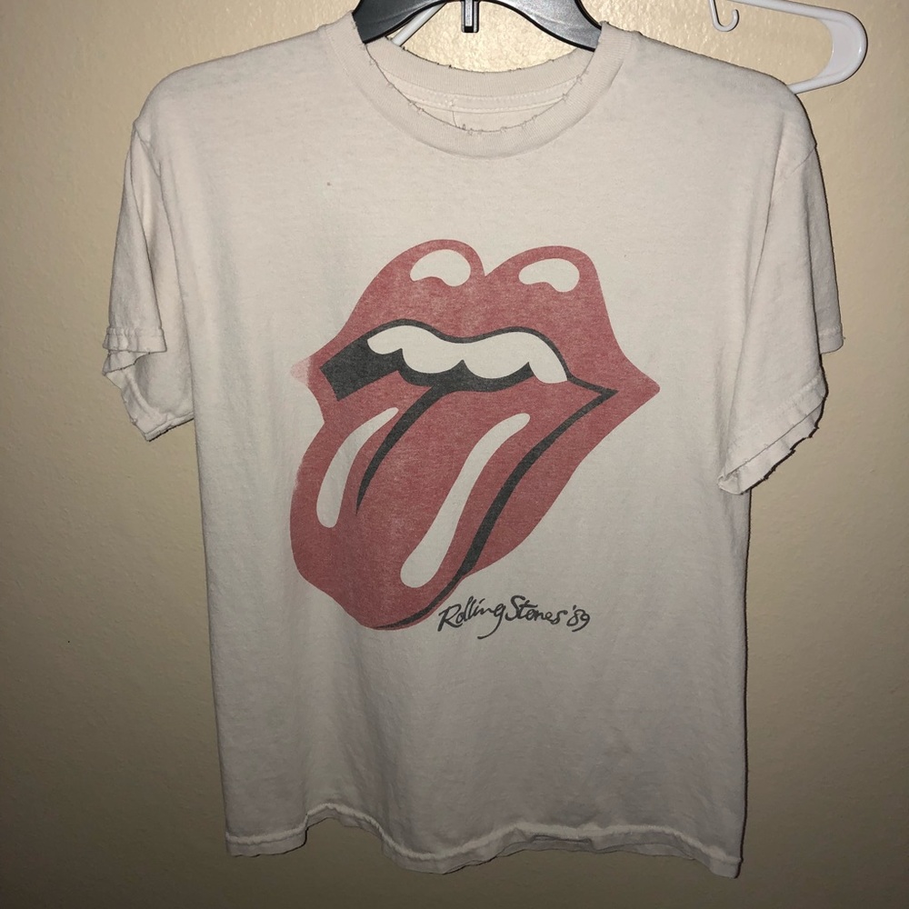 Rolling Stones brandy tee